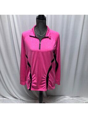 Cruel Activewear Pullover Womens Size XL Heather Pink Athletic Running Top